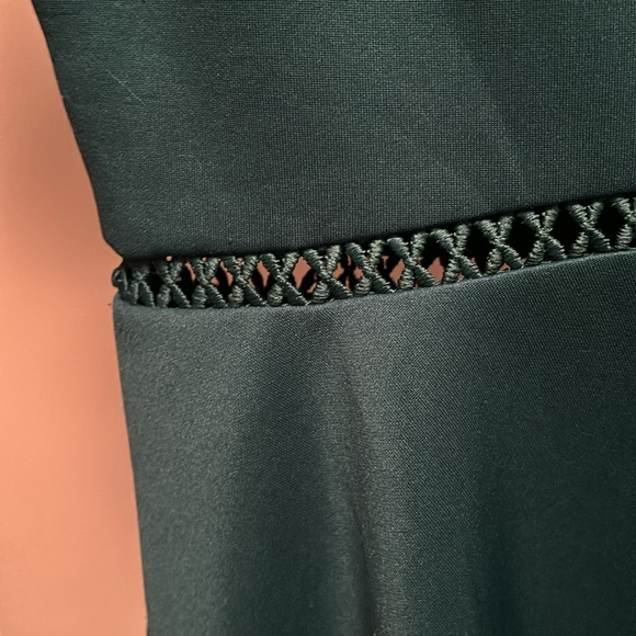 Green Cutout Dress - Picture 5 of 5